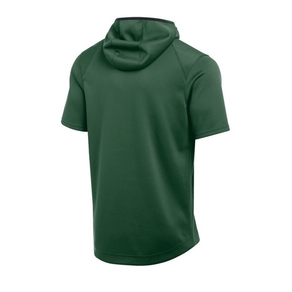 NIKE Dri-Fit Spotlight SS Team Basketball Hoodie Green Men's S *NEW* DC2521-341 - Picture 2 of 7